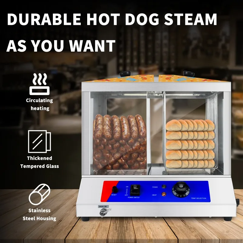 Commercial Hot Dog Insulation Cabinet Electric Insulation Food Board Food Display Cabinet Fried Chicken Wings
Commercial Hot Dog Insulation Cabinet Electric Insulation Food Board Food Display Cabinet Fried Chicken Wings