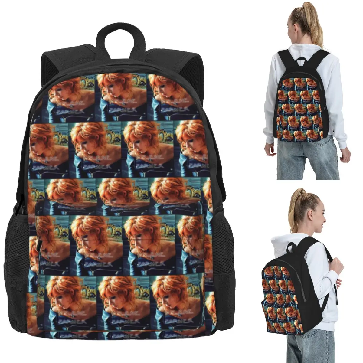 Mylene Farmer French Singer Backpack Daypack Large Capacity Boys Girls BookBag School Bag Shoulder Bags for Men Women
Mylene Farmer French Singer Backpack Daypack Large Capacity Boys Girls BookBag School Bag Shoulder Bags for Men Women