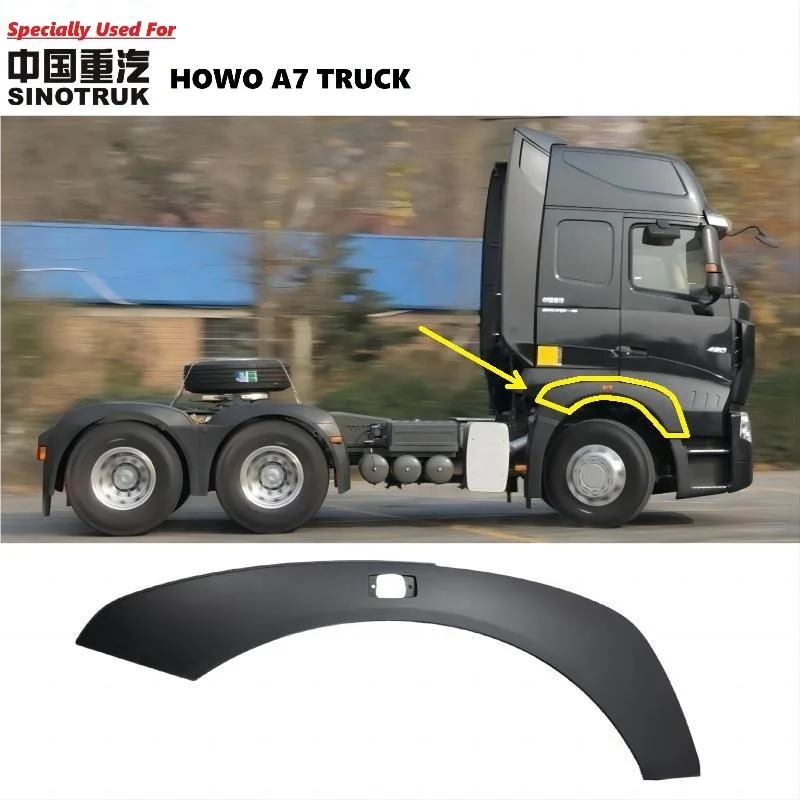 Sinotruk Howo A7 Truck Original Quality Right Side Fender Decorative Panel WG1664230012 Cabin Parts for Heavy Duty Vehicles
Sinotruk Howo A7 Truck Original Quality Right Side Fender Decorative Panel WG1664230012 Cabin Parts for Heavy Duty Vehicles
