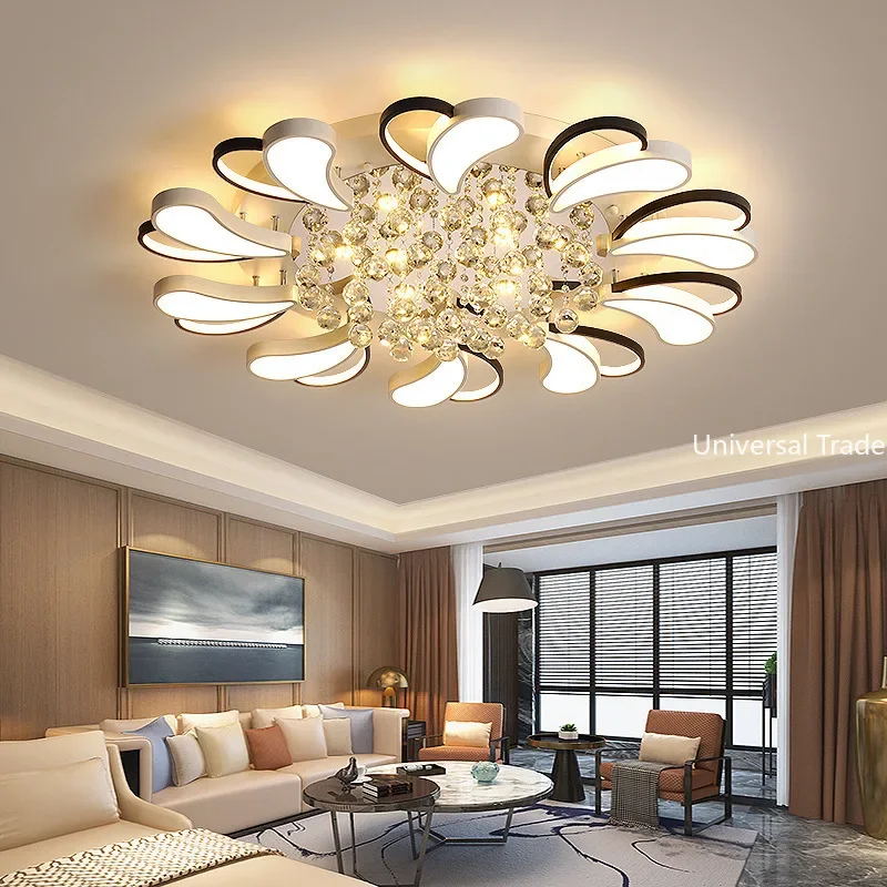 Nordic Living Room Crystal Ceiling Lamp Simple Modern Living Room Ceiling Lamp Luxury Bedroom Ceiling Lamp Decoration
Nordic Living Room Crystal Ceiling Lamp Simple Modern Living Room Ceiling Lamp Luxury Bedroom Ceiling Lamp Decoration