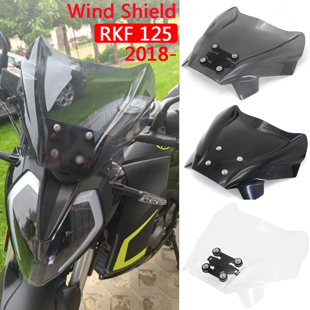 For KEEWAY RKF 125 RKF125 2018 2019 2020 2021 2022 Motorcycle Parts Windshield Windscreen Wind Shield Deflectore
For KEEWAY RKF 125 RKF125 2018 2019 2020 2021 2022 Motorcycle Parts Windshield Windscreen Wind Shield Deflectore