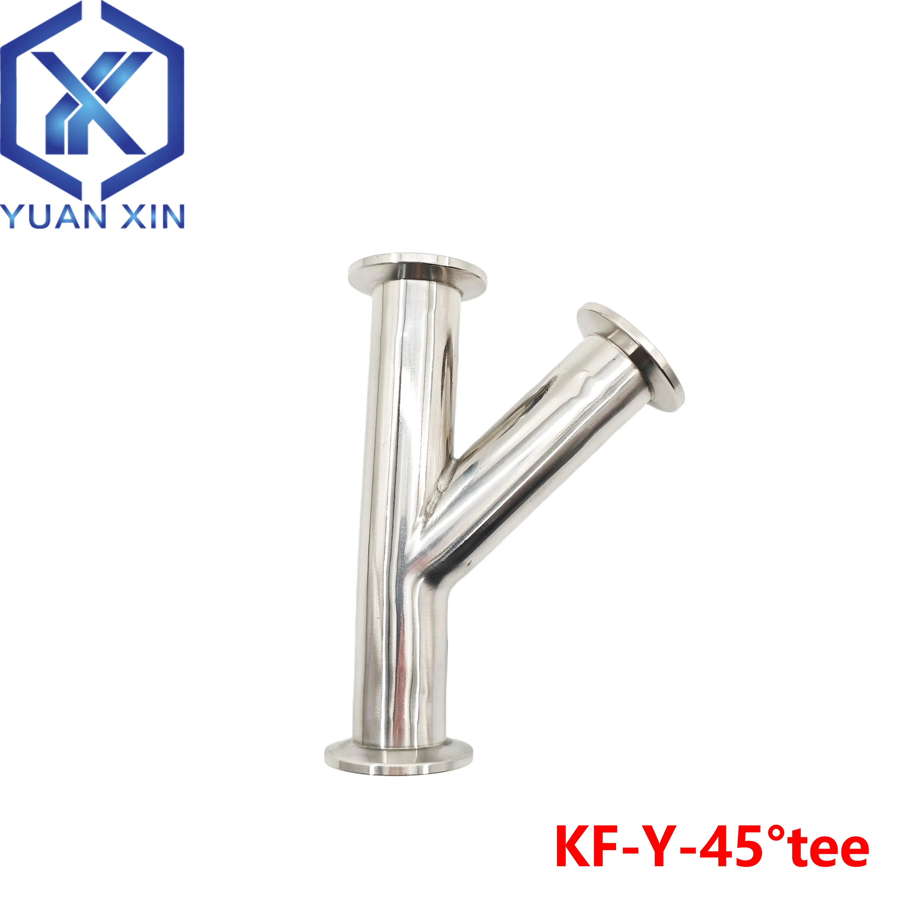 ISO-KF Vacuum 45° Y-Type Tee KF16 KF25 KF40 KF50 Vacuum Y-Type Tee (NW)
ISO-KF Vacuum 45° Y-Type Tee KF16 KF25 KF40 KF50 Vacuum Y-Type Tee (NW)