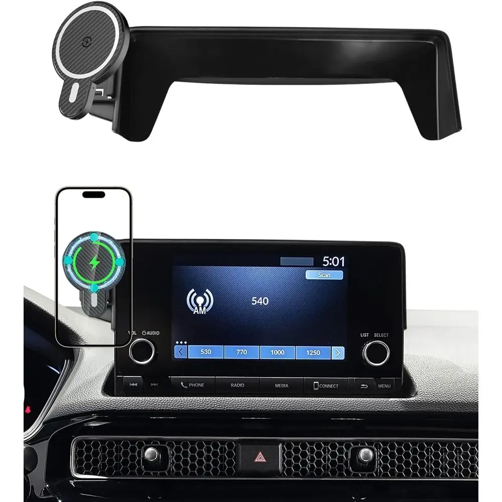 Автомобильное крепление для Civic 2022-2026, аксессуары, магнитный беспроводной держатель для телефона 7/9 дюймов с отсеком для хранения
Автомобильное крепление для Civic 2022-2026, аксессуары, магнитный беспроводной держатель для телефона 7/9 дюймов с отсеком для хранения