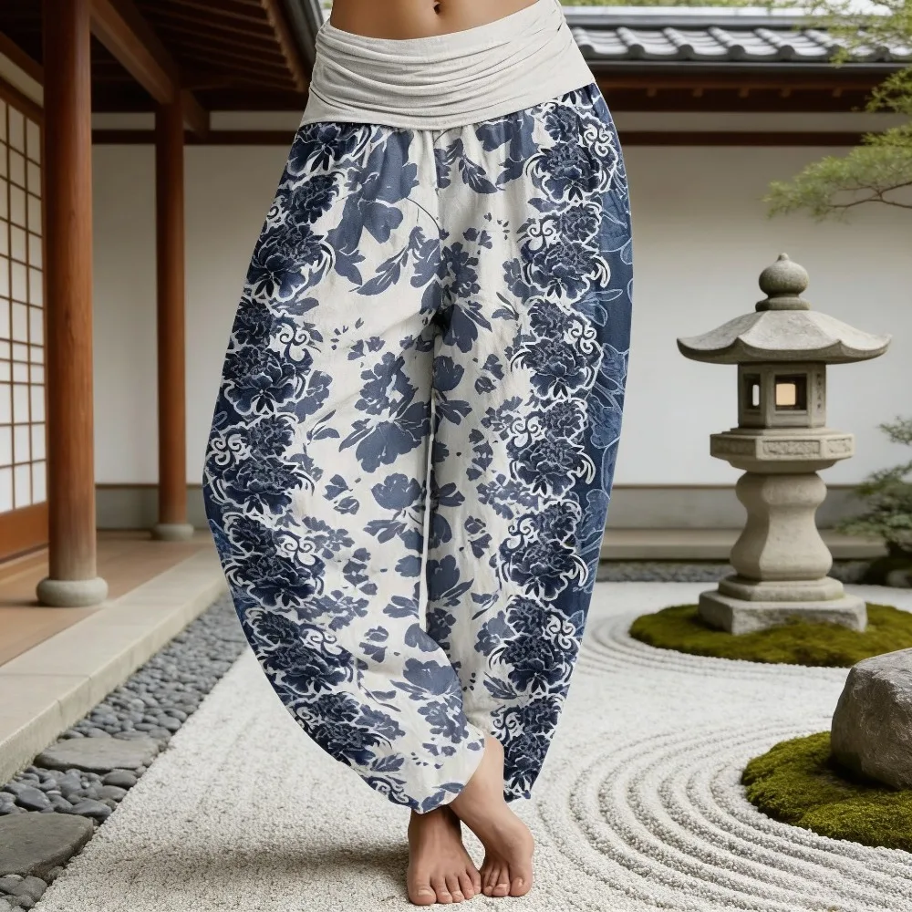 Женские хлопковые брюки с эластичным поясом для отдыха, весенне-летние, свободного кроя, в стиле бохо, повседневные, широкие, палаццо
Женские хлопковые брюки с эластичным поясом для отдыха, весенне-летние, свободного кроя, в стиле бохо, повседневные, широкие, палаццо