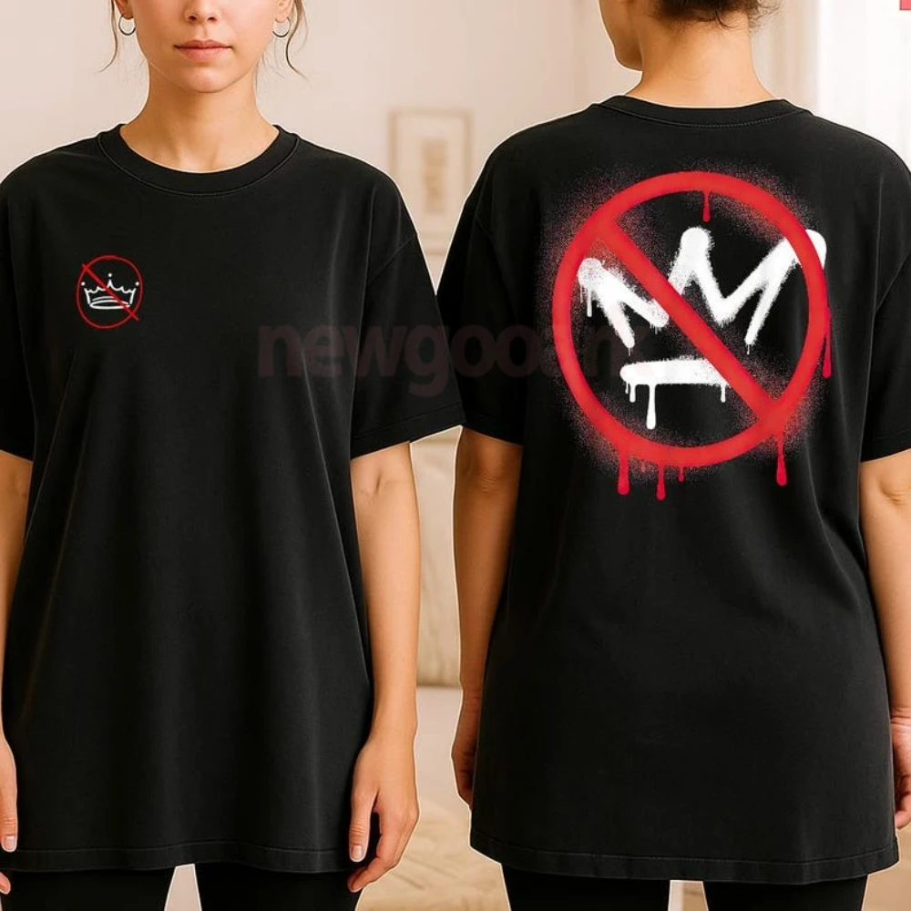 Футболки с графическим рисунком No Kings, женские и мужские модные повседневные хлопковые рубашки с круглым вырезом на открытом воздухе, забавные креативные уличные хипстерские простые топы
Футболки с графическим рисунком No Kings, женские и мужские модные повседневные хлопковые рубашки с круглым вырезом на открытом воздухе, забавные креативные уличные хипстерские простые топы