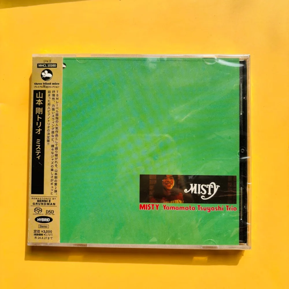 Tsuyoshi Yamamoto Trio Misty CD Three Blind Mice Audiophile Jazz Piano Trio Japanese Jazz Masterpiece Brand New Sealed In Stock
Tsuyoshi Yamamoto Trio Misty CD Three Blind Mice Audiophile Jazz Piano Trio Japanese Jazz Masterpiece Brand New Sealed In Stock