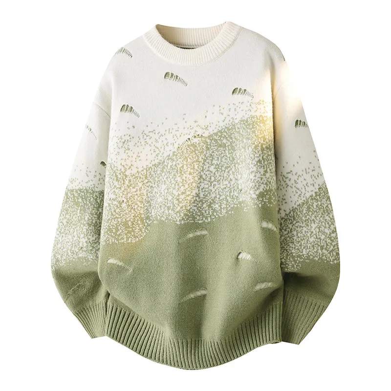 Повседневный вязаный свитер для молодых мужчин: модный осенне-зимний дизайн с рисунком в стиле пейзаж, универсальный, для ежедневной носки, свободный крой
Повседневный вязаный свитер для молодых мужчин: модный осенне-зимний дизайн с рисунком в стиле пейзаж, универсальный, для ежедневной носки, свободный крой