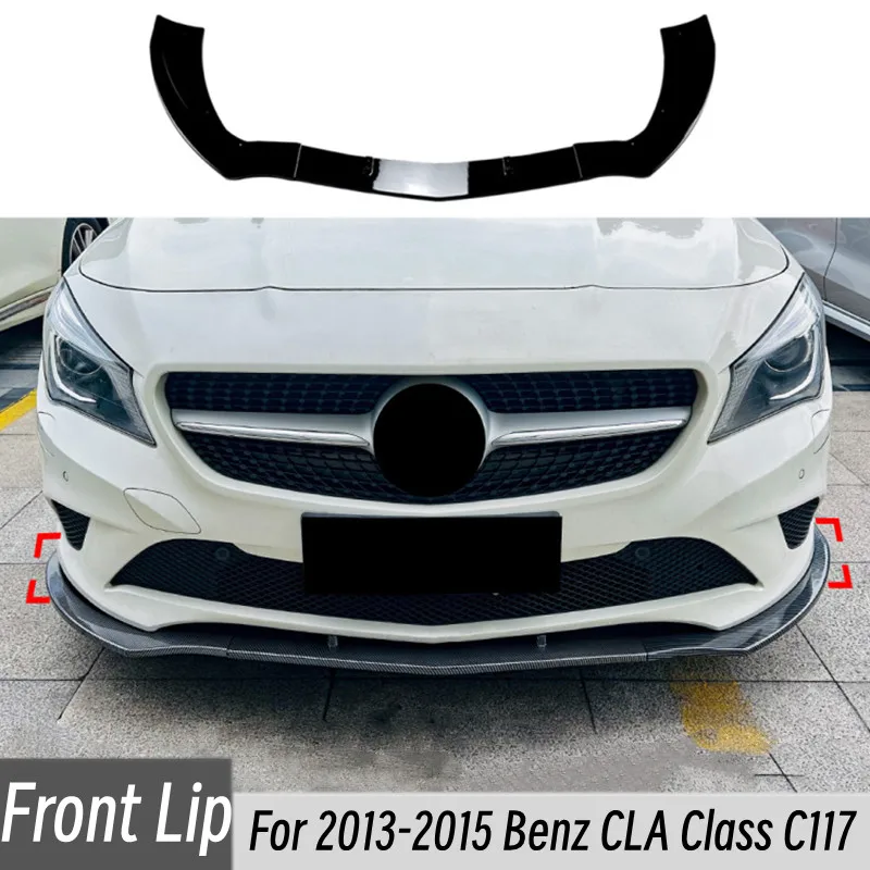 For 2013-2015 Mercedes Benz CLA Class C117 3pcs/Set Car Front Bumper Lip Chin Spoiler Splitter Bodykit Exterior Accessories
For 2013-2015 Mercedes Benz CLA Class C117 3pcs/Set Car Front Bumper Lip Chin Spoiler Splitter Bodykit Exterior Accessories