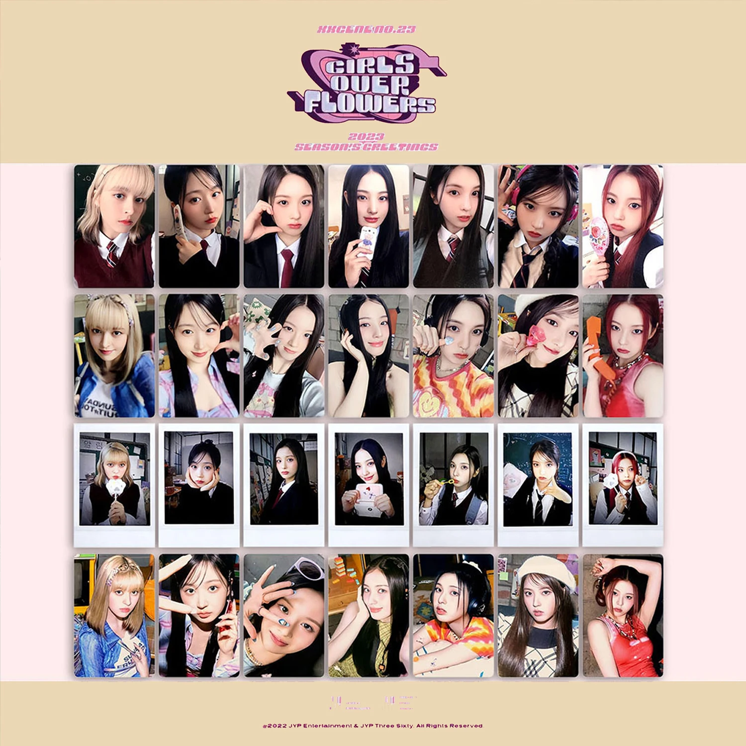 KPOP NMIXX 2023 Season's Greetings Photocards 7pcs Double-Sided Bright Film LOMO Cards SullYoon HaeWon Paper Cards Fans Gifts
KPOP NMIXX 2023 Season's Greetings Photocards 7pcs Double-Sided Bright Film LOMO Cards SullYoon HaeWon Paper Cards Fans Gifts