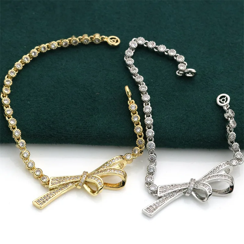 DIY Accessories Silver Plated Bow Connection Buckle Pearl Pendant
DIY Accessories Silver Plated Bow Connection Buckle Pearl Pendant