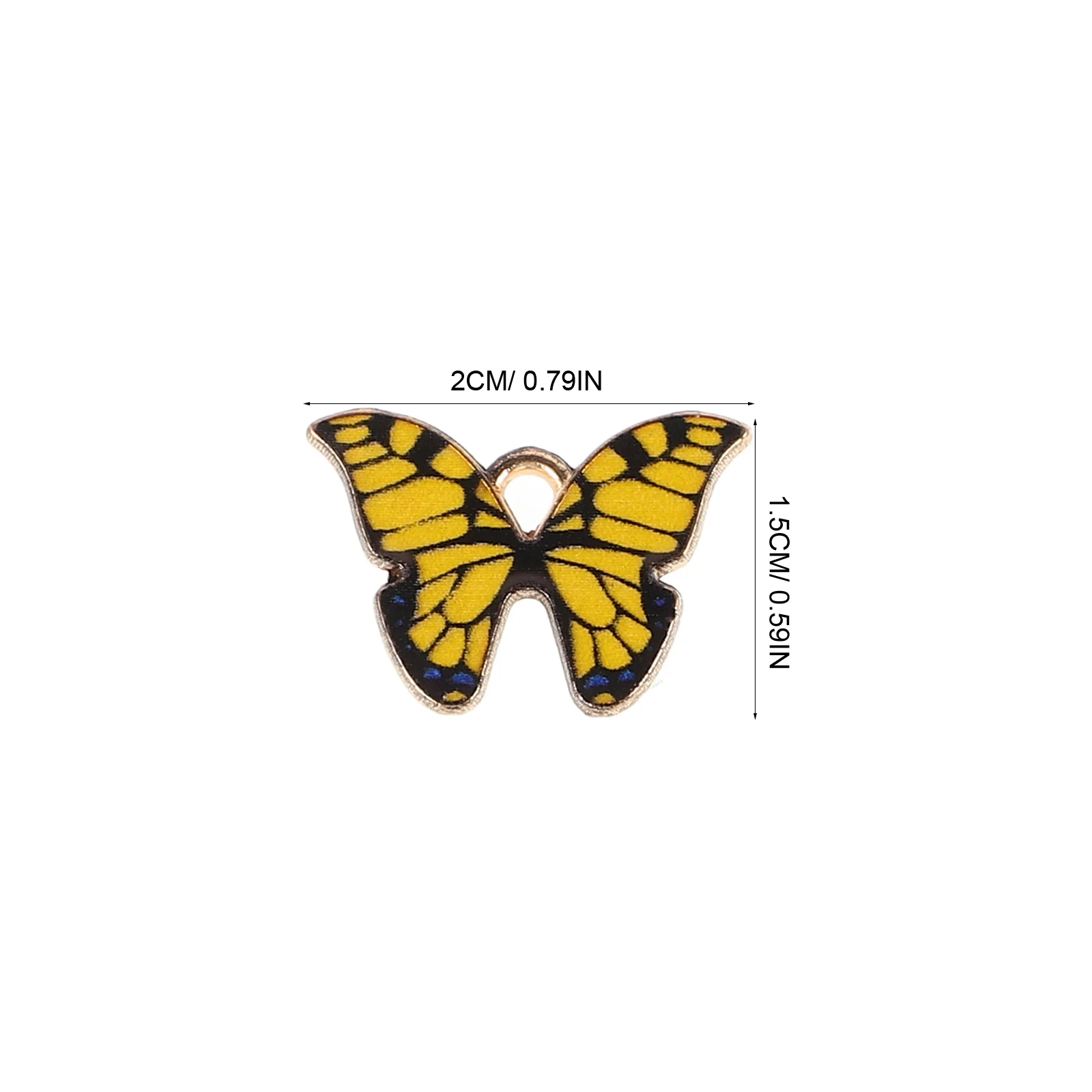15 Pcs Butterfly Pendant DIY Jewelry Accessories Charm Earrings Making Decorative Pendants Bracelets Necklaces Keychains
15 Pcs Butterfly Pendant DIY Jewelry Accessories Charm Earrings Making Decorative Pendants Bracelets Necklaces Keychains