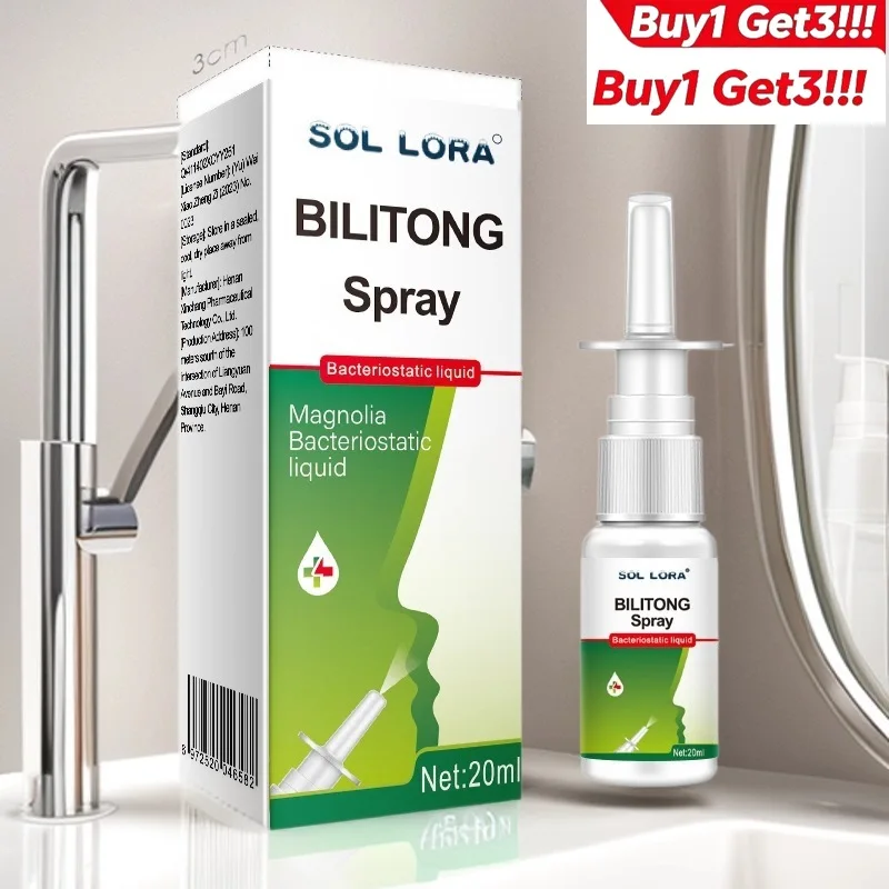 Buy 1 Get 3 Nasal Care Spray Gentle Daily Comfort Cleansing Soothing Spray for Nose and Body Skin Care
Buy 1 Get 3 Nasal Care Spray Gentle Daily Comfort Cleansing Soothing Spray for Nose and Body Skin Care