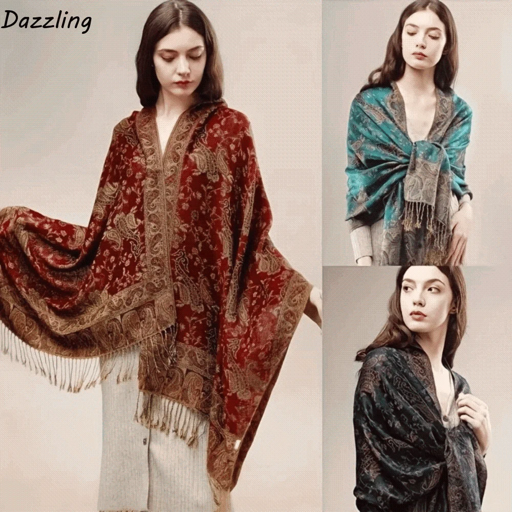 Casual Tassels Paisley Shawl Sun Protection Ethnic Style Sunscreen Shawl Long Bohemia Cashmere Scarf Outdoor
Casual Tassels Paisley Shawl Sun Protection Ethnic Style Sunscreen Shawl Long Bohemia Cashmere Scarf Outdoor