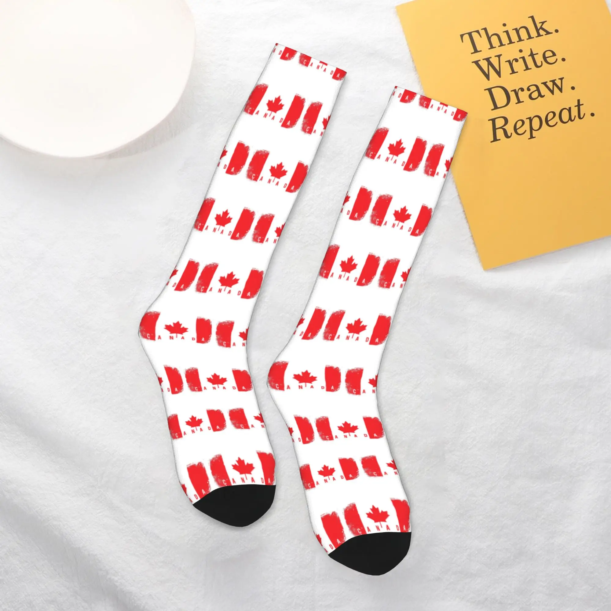 All Seasons Crew Stockings Canada Flag Socks Harajuku Casual Hip Hop Long Socks Accessories for Men Women Birthday Present
All Seasons Crew Stockings Canada Flag Socks Harajuku Casual Hip Hop Long Socks Accessories for Men Women Birthday Present