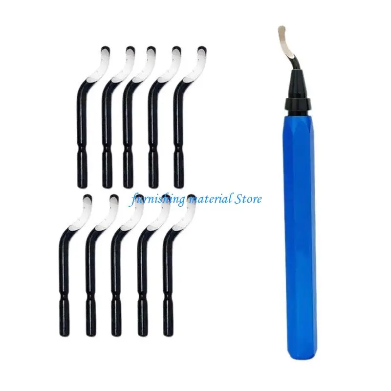 Y5GD Metal Deburring Tool Rotatable Deburr Slicer Set with Handle Debur Slicer Burr
Y5GD Metal Deburring Tool Rotatable Deburr Slicer Set with Handle Debur Slicer Burr
