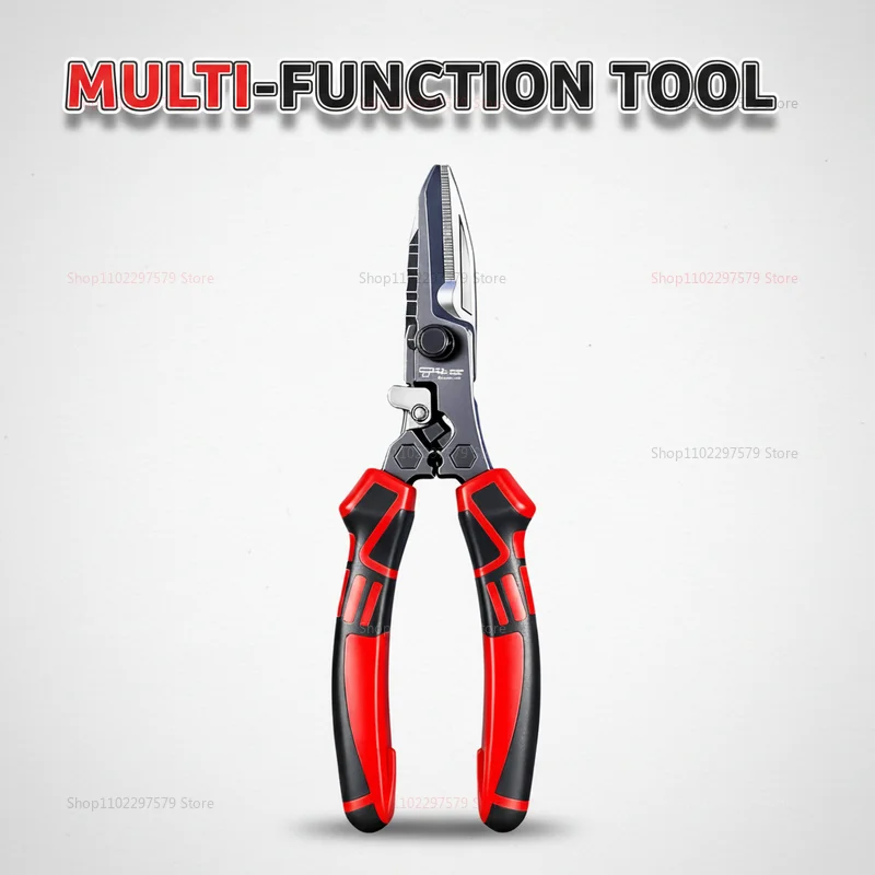 Multi-Functional Electrician Scissors with Crimping Wire Cutter and Wrench Tool and Cable Cutting Tool for Electrical Work
Multi-Functional Electrician Scissors with Crimping Wire Cutter and Wrench Tool and Cable Cutting Tool for Electrical Work