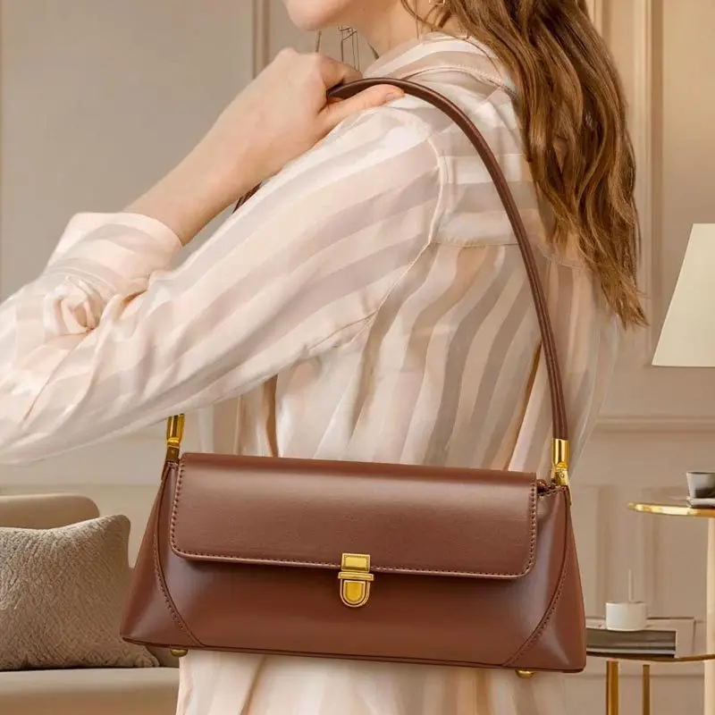 Fashion Solid Color Underarm Bags PU Leather Shoulder Bags for Women Design Luxury Small Handbag Female Subaxillary Clutches
Fashion Solid Color Underarm Bags PU Leather Shoulder Bags for Women Design Luxury Small Handbag Female Subaxillary Clutches