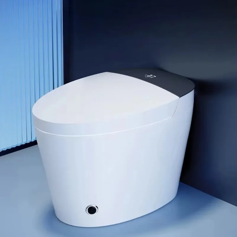 New Design Automatic Ceramic Toilet Bowl S-trap Drainage Dual-Flush Remote Control for Bathroom
New Design Automatic Ceramic Toilet Bowl S-trap Drainage Dual-Flush Remote Control for Bathroom