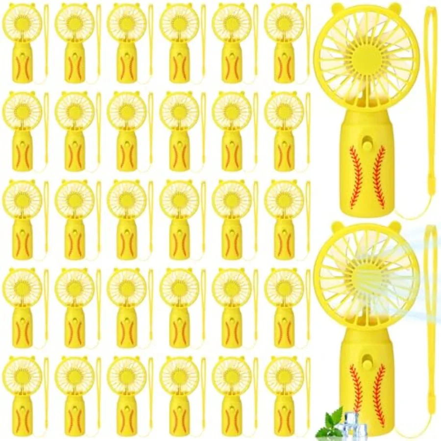 Mini handheld fans for outdoor events, sports, and summer campsoftball-themed, battery-operated, portable personal cooling fans
Mini handheld fans for outdoor events, sports, and summer campsoftball-themed, battery-operated, portable personal cooling fans