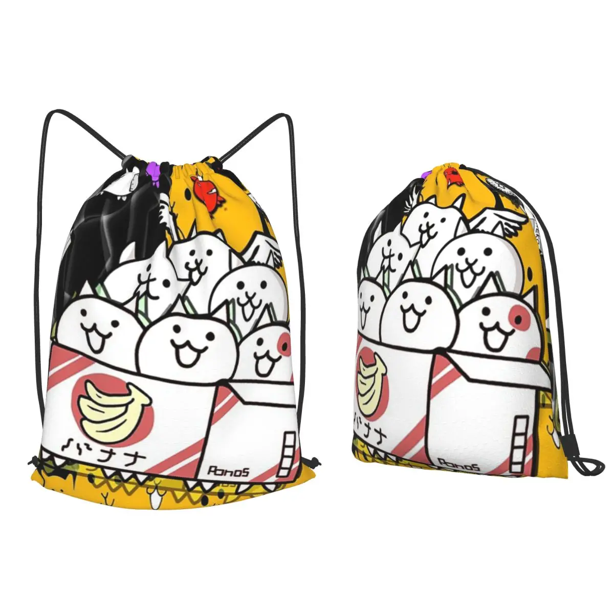 Battle Cats Backpacks Portable Drawstring Bags Sports Bag Book Bags for Travel Students
Battle Cats Backpacks Portable Drawstring Bags Sports Bag Book Bags for Travel Students