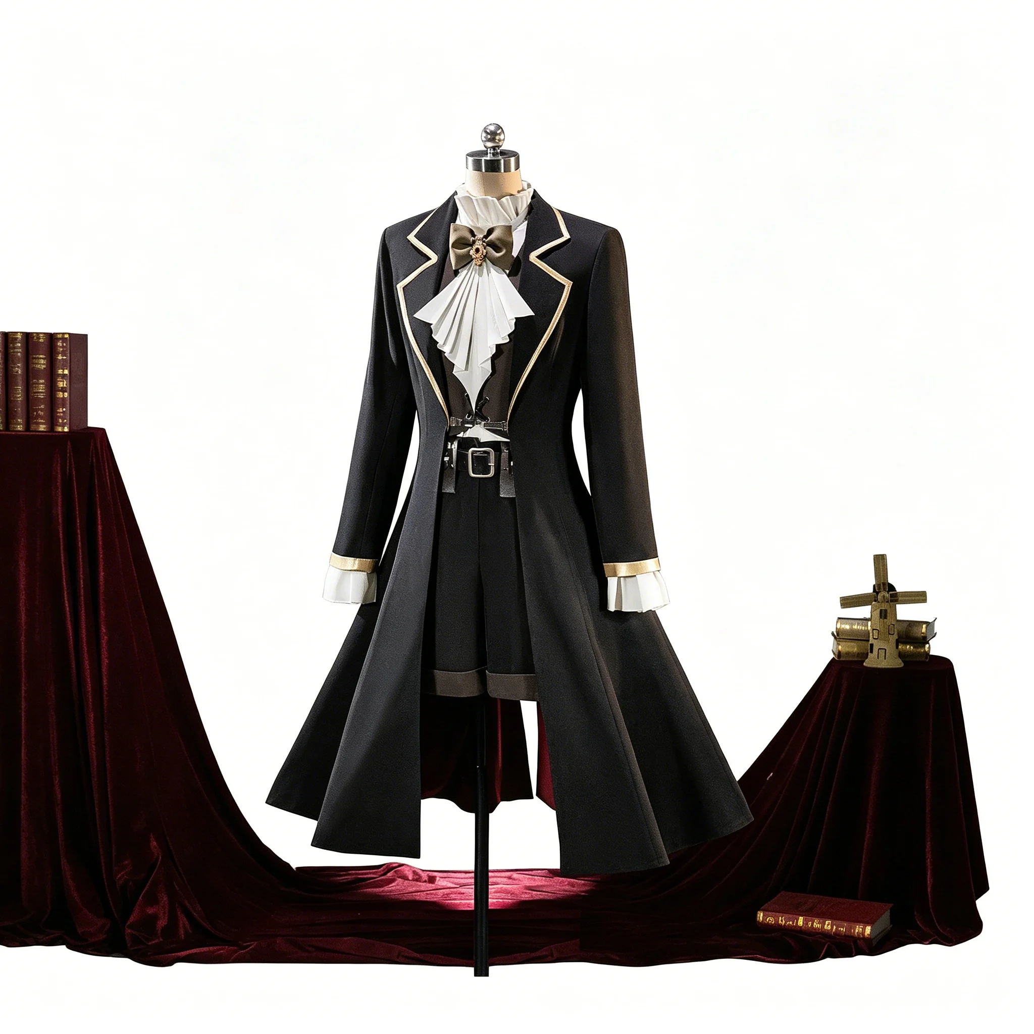 Dragon Raja Lu Mingze Cosplay Full Set, Cassell College Formal Tuxedo The Little Devil Anime Role Play Costume for Comic Con
Dragon Raja Lu Mingze Cosplay Full Set, Cassell College Formal Tuxedo The Little Devil Anime Role Play Costume for Comic Con