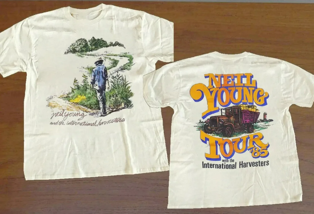 Футболка с принтом для папы Нейла YOUNG Tour 1985, двусторонняя, подарок, новинка
Футболка с принтом для папы Нейла YOUNG Tour 1985, двусторонняя, подарок, новинка