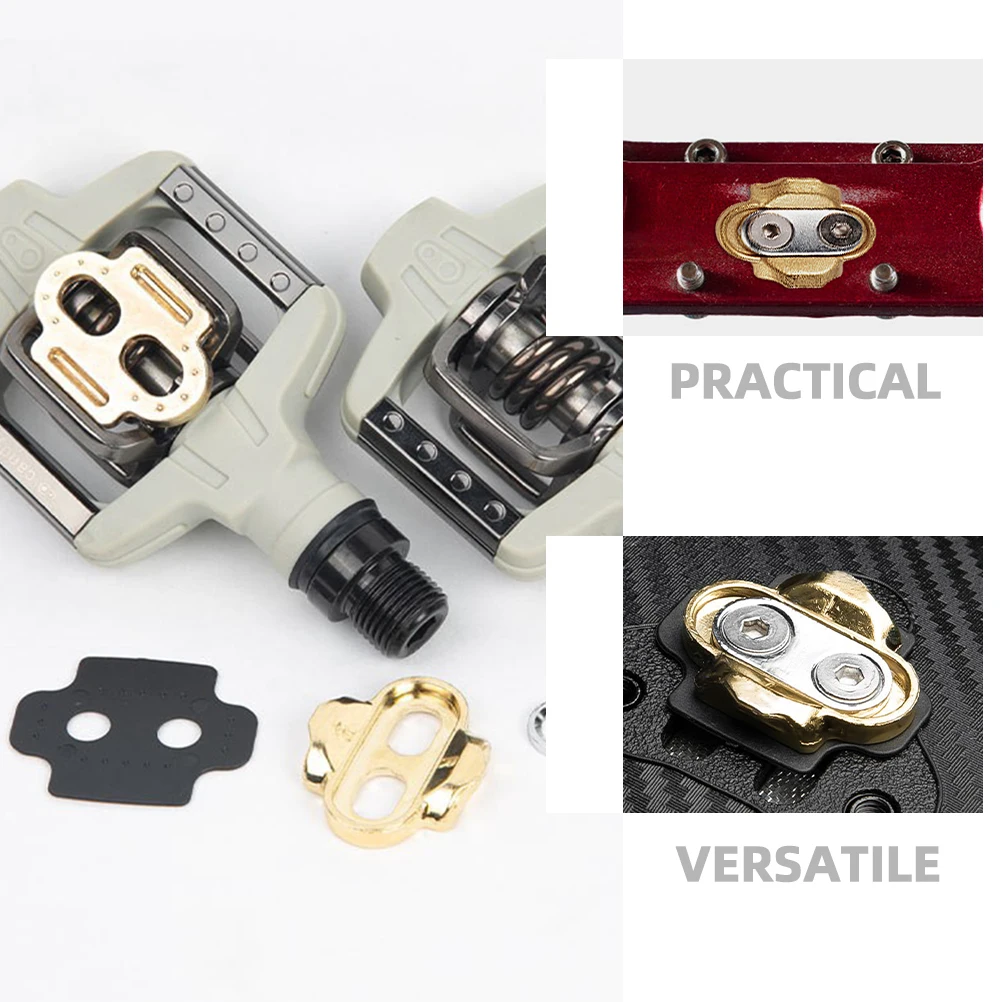 1 Set Portable Cycling Cleat For Lightweight Bikes Sturdy Pedal Plate Anti-Skid Ride Sealed Bearing Durable Bike Shoes Cleats 
1 Set Portable Cycling Cleat For Lightweight Bikes Sturdy Pedal Plate Anti-Skid Ride Sealed Bearing Durable Bike Shoes Cleats