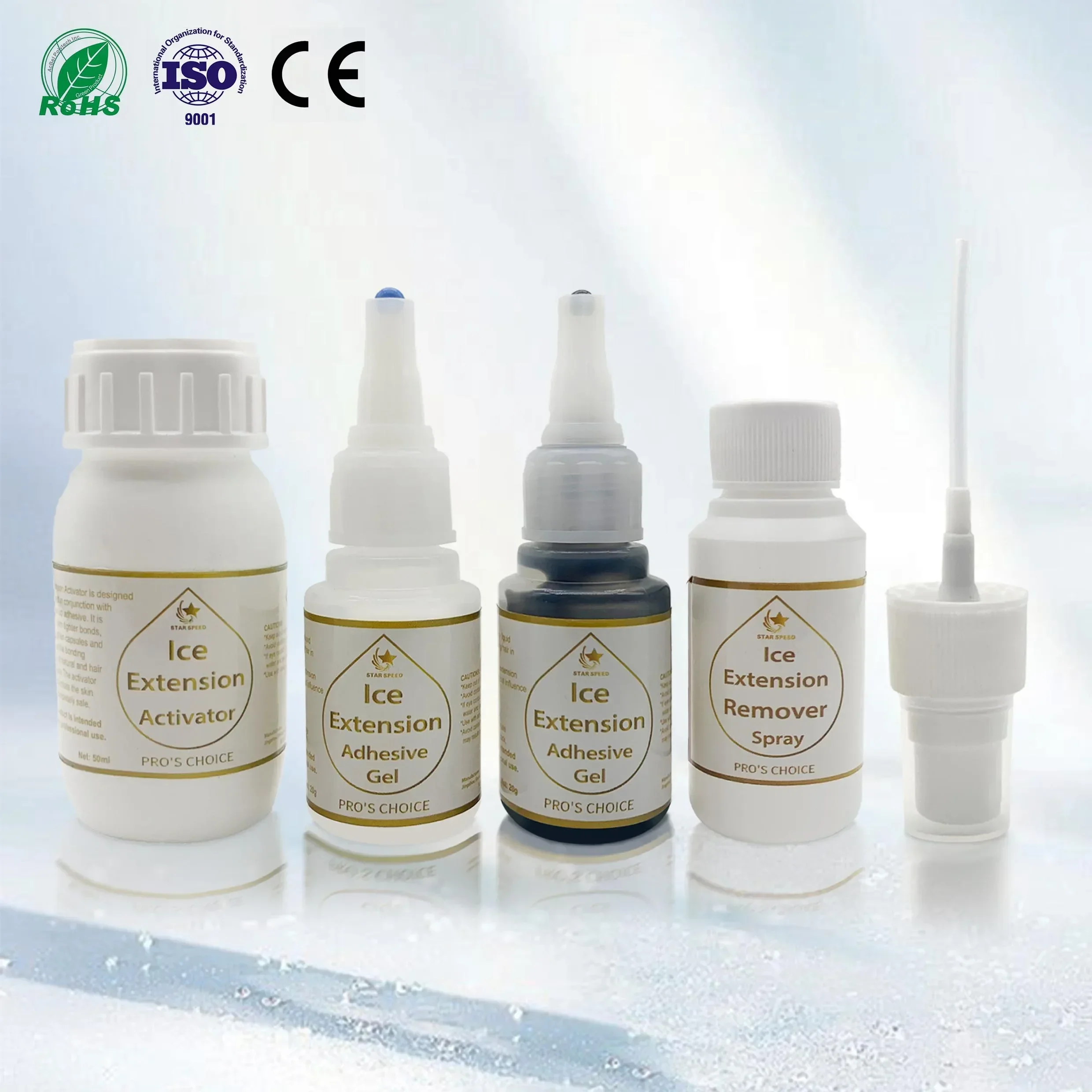 whole set ice glue activator human hair extension glue Invisible Bonding Glue Extra Moisture Control
whole set ice glue activator human hair extension glue Invisible Bonding Glue Extra Moisture Control