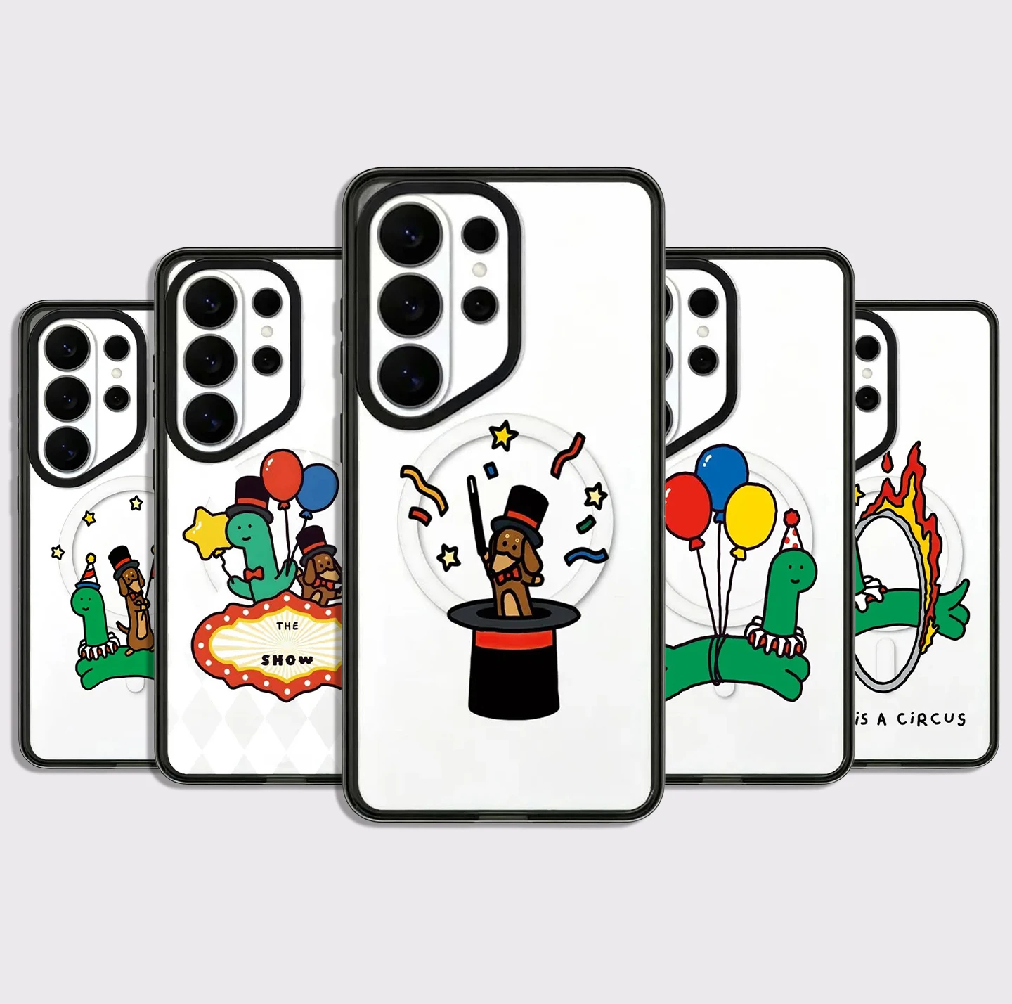 Cartoon Magic Show Acrylic Black Border Case for Samsung Galaxy S26 S25 S24 S23 Ultra S26U S24+ S25+ S26 Plus Protective Case
Cartoon Magic Show Acrylic Black Border Case for Samsung Galaxy S26 S25 S24 S23 Ultra S26U S24+ S25+ S26 Plus Protective Case