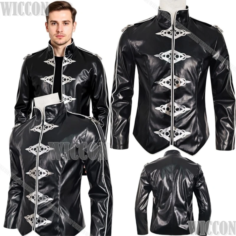 Michael Anime MJ Cosplay Stage Performance Costume Black Pu Jacket Coat Man Dress Superstar Same Style Suit Halloween Party Cos
Michael Anime MJ Cosplay Stage Performance Costume Black Pu Jacket Coat Man Dress Superstar Same Style Suit Halloween Party Cos