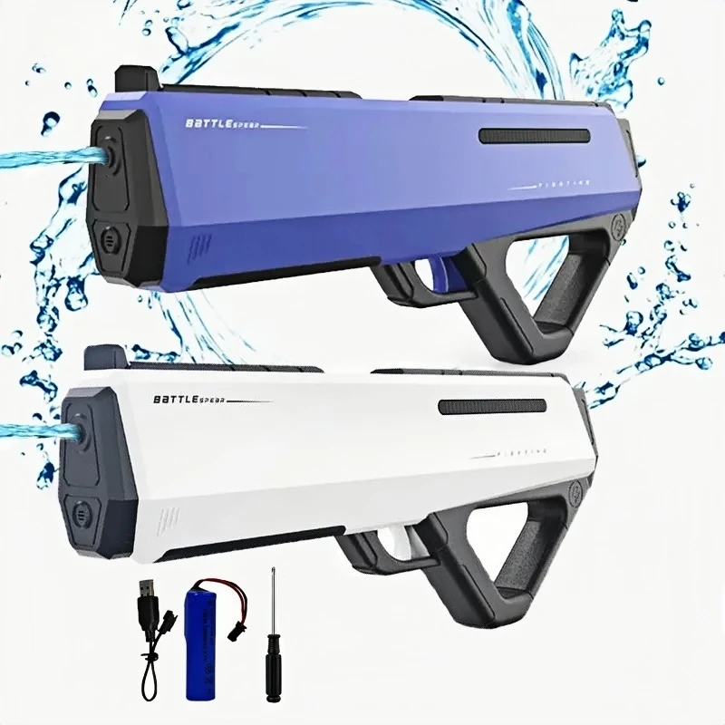 Children Electric Water Gun Toys Summer Outdoor Beach Pool Games Toy Adults Kids High Pressure Automatic Absorb Water Squirt Gun
Children Electric Water Gun Toys Summer Outdoor Beach Pool Games Toy Adults Kids High Pressure Automatic Absorb Water Squirt Gun