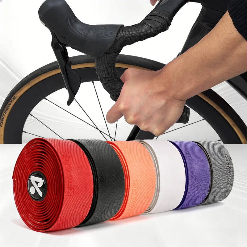 BUCKLOS Road Bicycle Handlebar Tape Non-Slip Shock Absorbing Belt Ultralight Wear-Resistant Cycling Strap Tape With Bar End Plug
BUCKLOS Road Bicycle Handlebar Tape Non-Slip Shock Absorbing Belt Ultralight Wear-Resistant Cycling Strap Tape With Bar End Plug