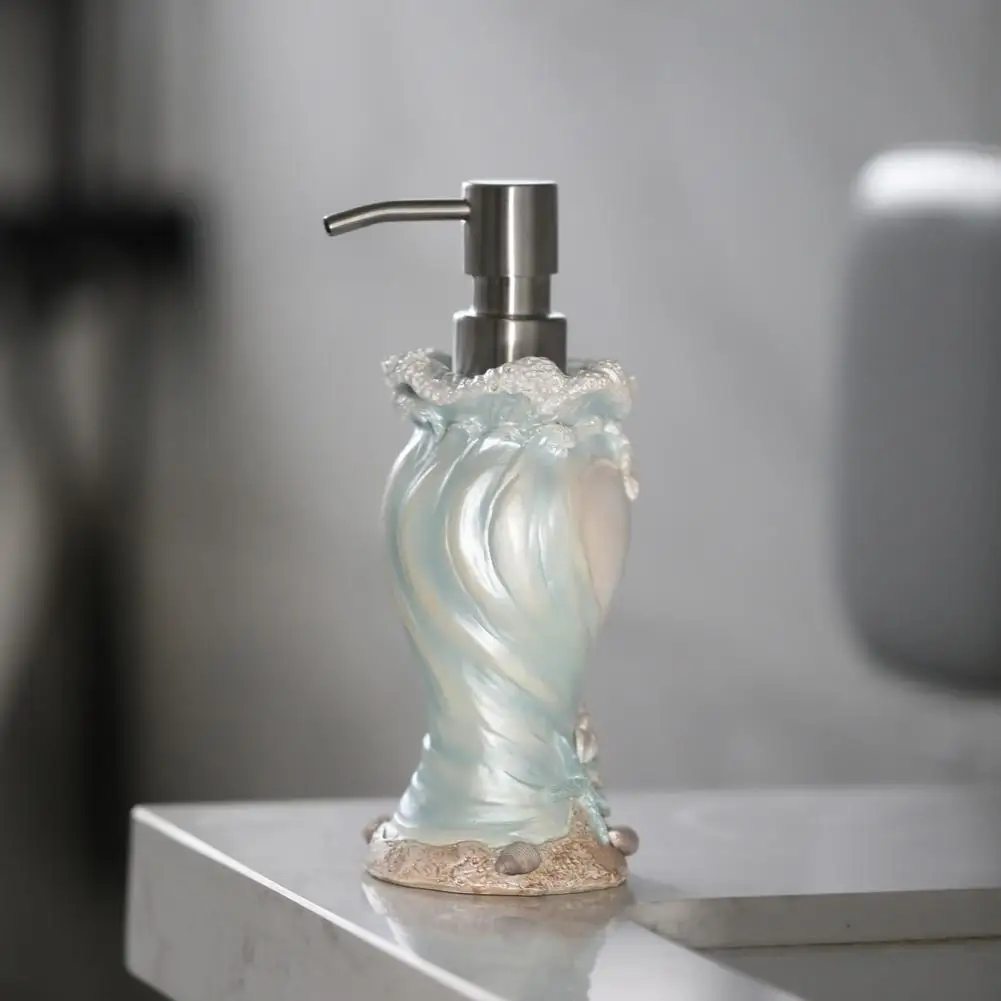 Seashore Theme Soap Dispenser Leak-Proof Design Starfish Shell Decor Hand Sanitizer Pump Coastal Bathroom Accessory
Seashore Theme Soap Dispenser Leak-Proof Design Starfish Shell Decor Hand Sanitizer Pump Coastal Bathroom Accessory