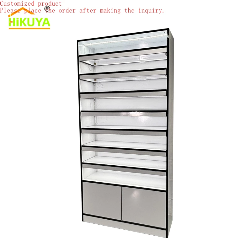 Custom.HIKUYA Factory Wholesale Wall case Display Cabinet Cigarette showcase Fixture for Smoke Shop Cigarette Display Stand
Custom.HIKUYA Factory Wholesale Wall case Display Cabinet Cigarette showcase Fixture for Smoke Shop Cigarette Display Stand