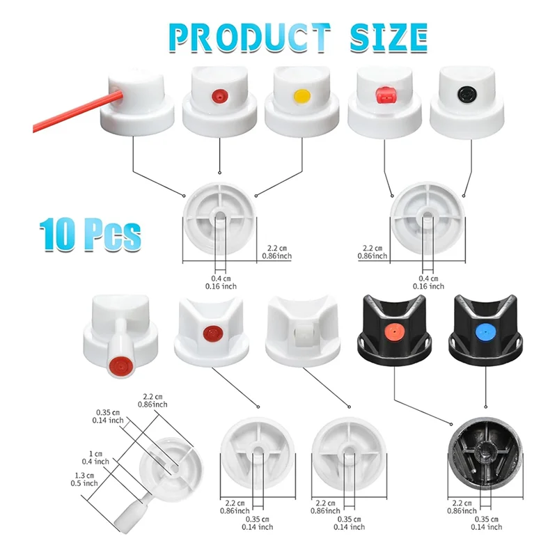 ABKS-Universal Spraycan Nozzle Kit - Graffiti, Auto Repair, DIY Projects - High-Efficiency Paint Saver & Handle Attachments
ABKS-Universal Spraycan Nozzle Kit - Graffiti, Auto Repair, DIY Projects - High-Efficiency Paint Saver & Handle Attachments