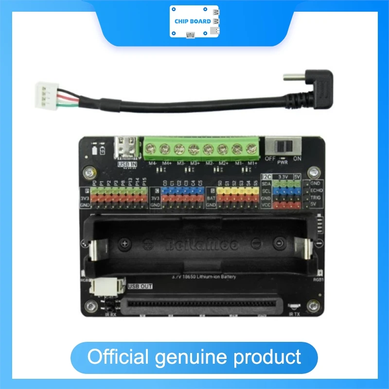 DFRobot Multi-Function Expansion Board for UNIHIKER M10/K10 & micro:bit, Motor/Servo Control, Power Expansion, I/O Module
DFRobot Multi-Function Expansion Board for UNIHIKER M10/K10 & micro:bit, Motor/Servo Control, Power Expansion, I/O Module