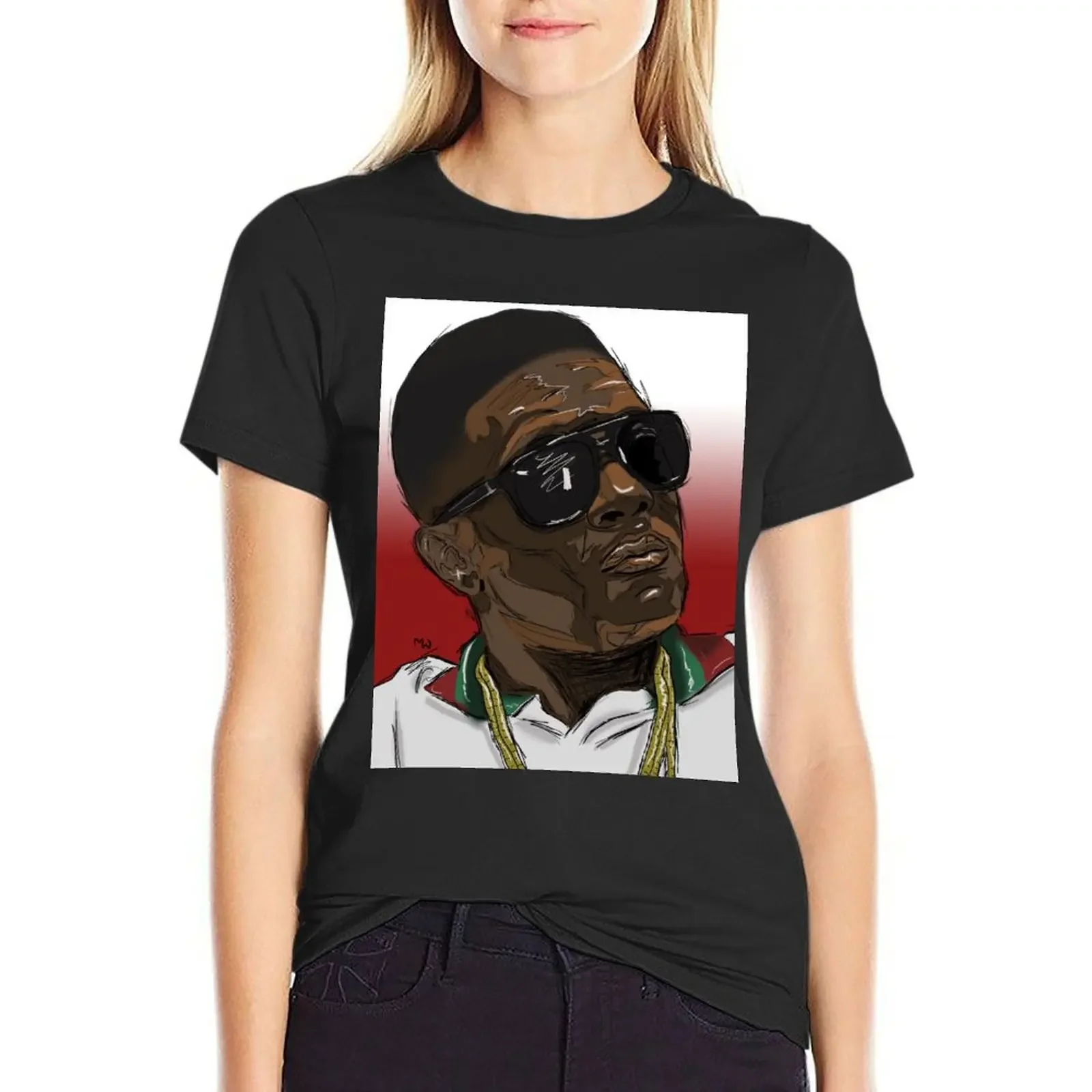 Boosie Bad Azz T-Shirt summer clothes blanks quick drying western t shirts for Women
Boosie Bad Azz T-Shirt summer clothes blanks quick drying western t shirts for Women