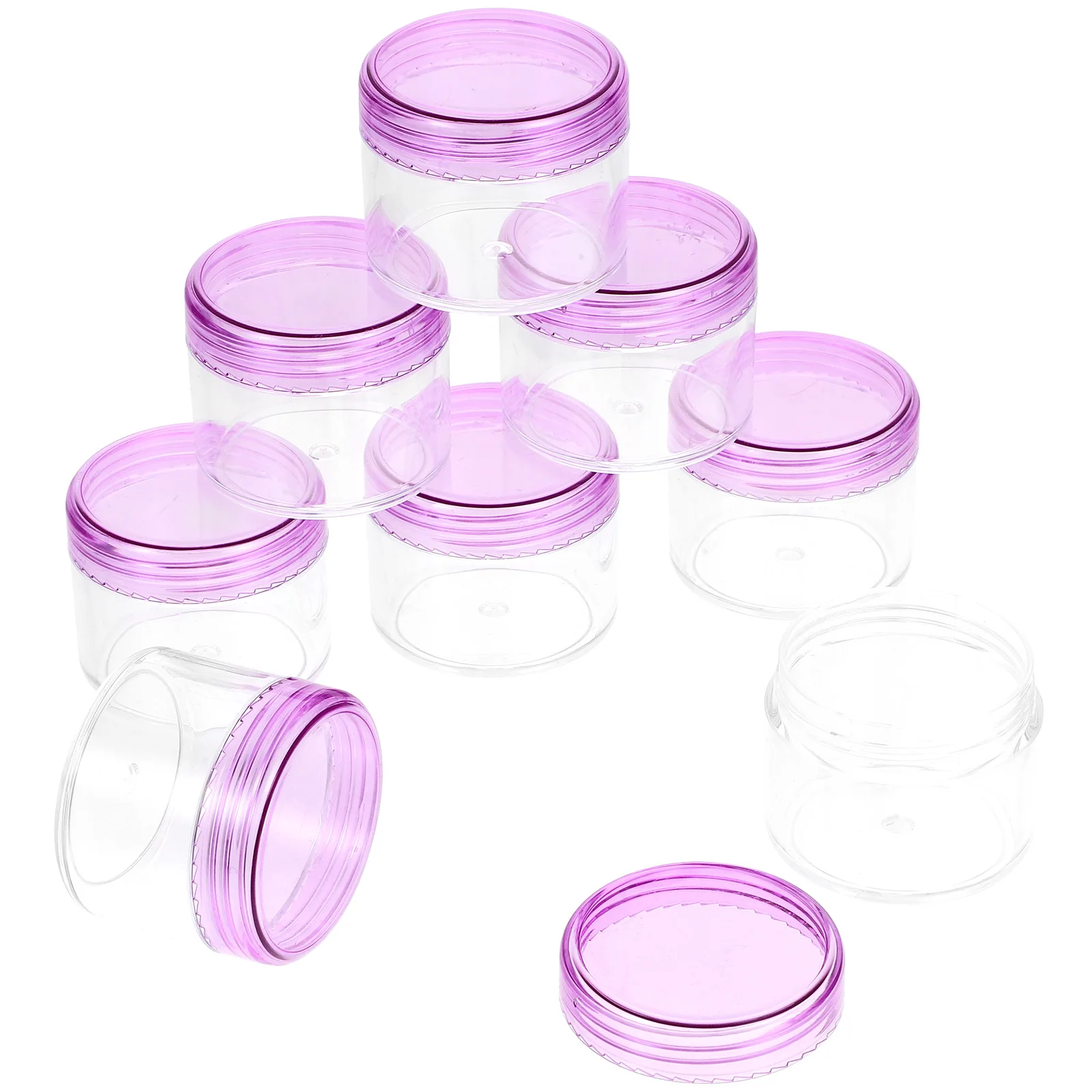 12 Pcs 20g Pink Leak Proof Containers Portable Travel Toiletries Mini Plastic Jars Refillable Cream Lotion Dispenser for Storage
12 Pcs 20g Pink Leak Proof Containers Portable Travel Toiletries Mini Plastic Jars Refillable Cream Lotion Dispenser for Storage