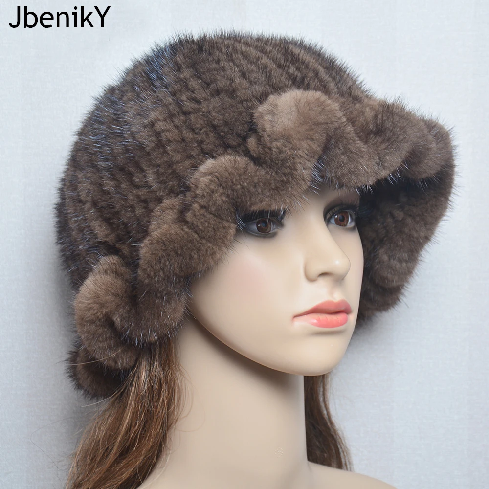 2024 Fashion Luxury Knitted 100% Natural Mink Fur Hats Women Beanies Solid Real Mink Fur Caps Winter Lady Party Fur Hat Skullies
2024 Fashion Luxury Knitted 100% Natural Mink Fur Hats Women Beanies Solid Real Mink Fur Caps Winter Lady Party Fur Hat Skullies