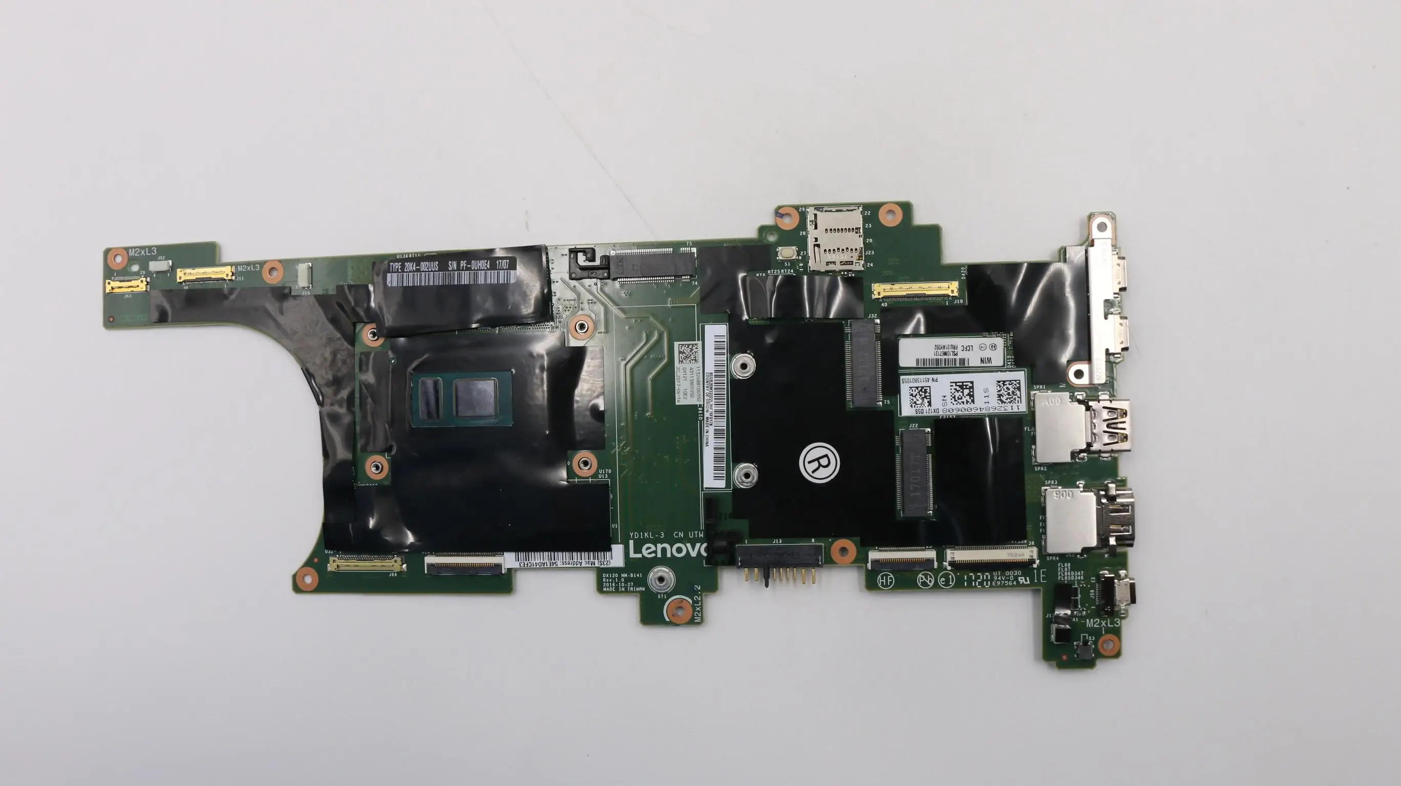 01AY092 For Lenovo ThinkPad X1 Carbon 5th Gen - Skylake Laptop Motherboard 8GB RAM i5-6200U Processor 100% Full Tested
01AY092 For Lenovo ThinkPad X1 Carbon 5th Gen - Skylake Laptop Motherboard 8GB RAM i5-6200U Processor 100% Full Tested