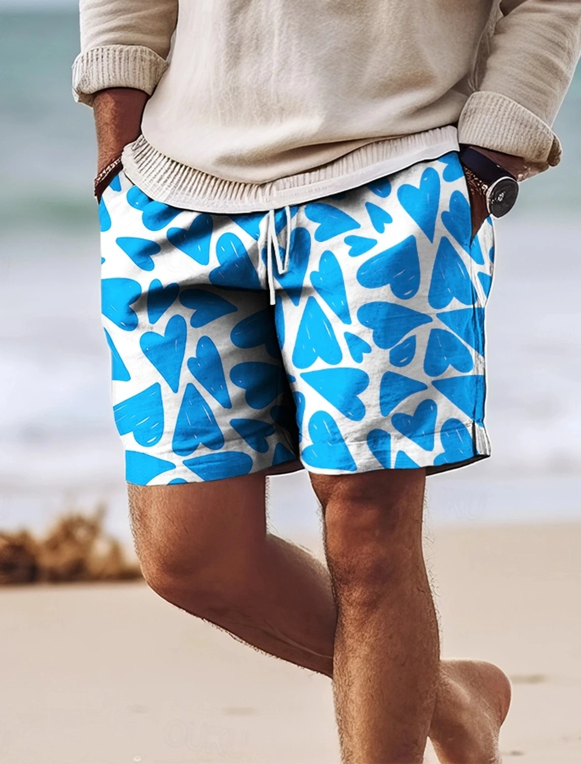 Шорты для пар с узором «Любовь», мужские и женские пляжные повседневные летние шорты с простым принтом и графическим шнурком, быстросохнущие синие, красные шорты для плавания
Шорты для пар с узором «Любовь», мужские и женские пляжные повседневные летние шорты с простым принтом и графическим шнурком, быстросохнущие синие, красные шорты для плавания