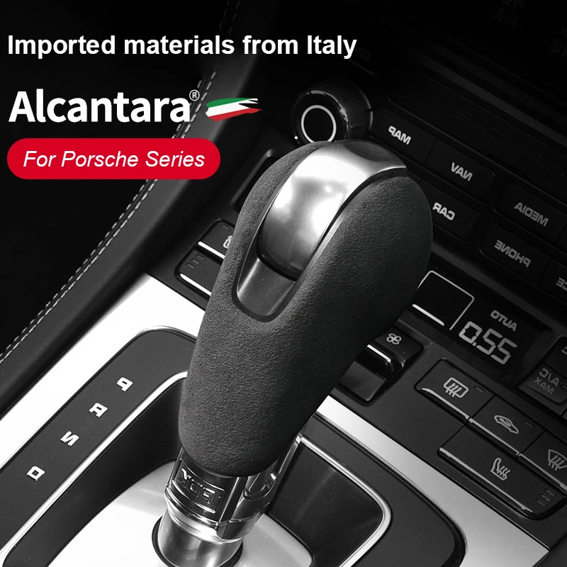 Alcantara Suede Car Gear Head Lever Shift Knob Cover Protector Trim Decoration Accesrioes For Porsche Macan Panamera Boxter 718
Alcantara Suede Car Gear Head Lever Shift Knob Cover Protector Trim Decoration Accesrioes For Porsche Macan Panamera Boxter 718