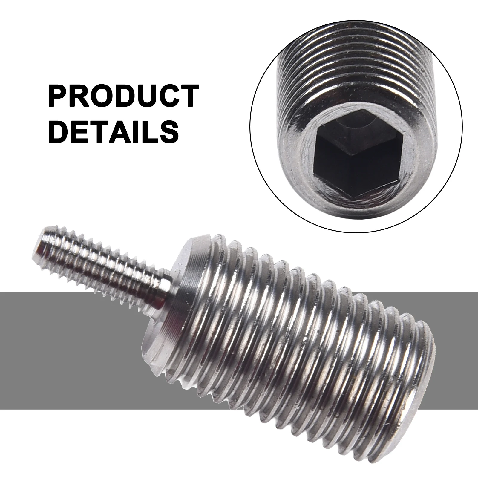 Gear Shifter Adapter M12x1.25 Part Screw Adapter Aluminum+Iron For Logitech G29 G923 Gear Shift Head Convenient
Gear Shifter Adapter M12x1.25 Part Screw Adapter Aluminum+Iron For Logitech G29 G923 Gear Shift Head Convenient
