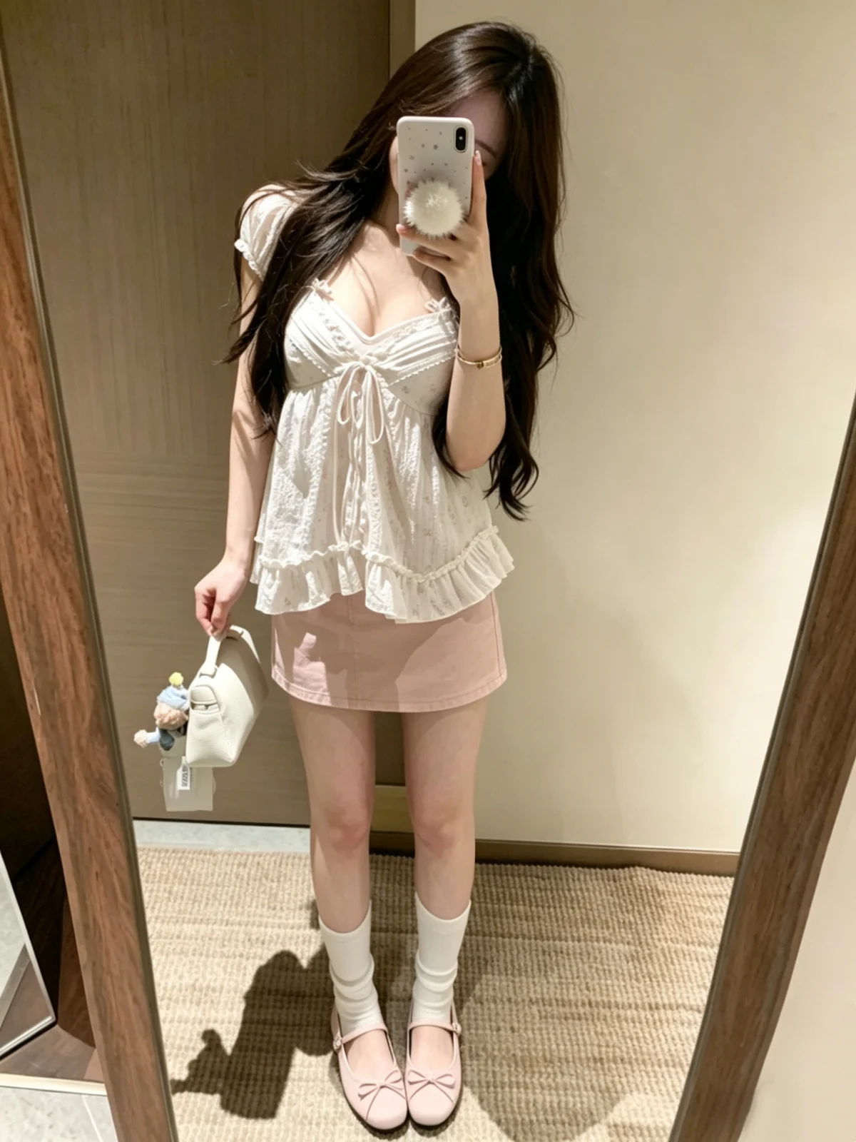 Sweet And Spicy Floral Print Bubble Sleeve Shirt Women's Spring Fashion Set with Knot High Waist Bottom Two-Piece Suit
Sweet And Spicy Floral Print Bubble Sleeve Shirt Women's Spring Fashion Set with Knot High Waist Bottom Two-Piece Suit