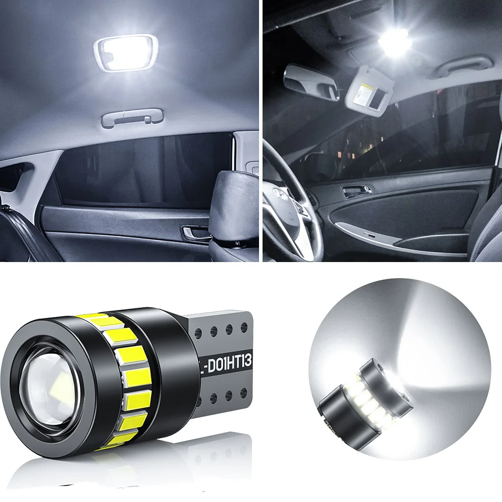 MICTUNING 194 LED Bulbs Car T10 LED Bulbs for License Plate Light 168 175 2825 W5W T10, 3014SMD Chipsets 6000K White Pack of 10
MICTUNING 194 LED Bulbs Car T10 LED Bulbs for License Plate Light 168 175 2825 W5W T10, 3014SMD Chipsets 6000K White Pack of 10