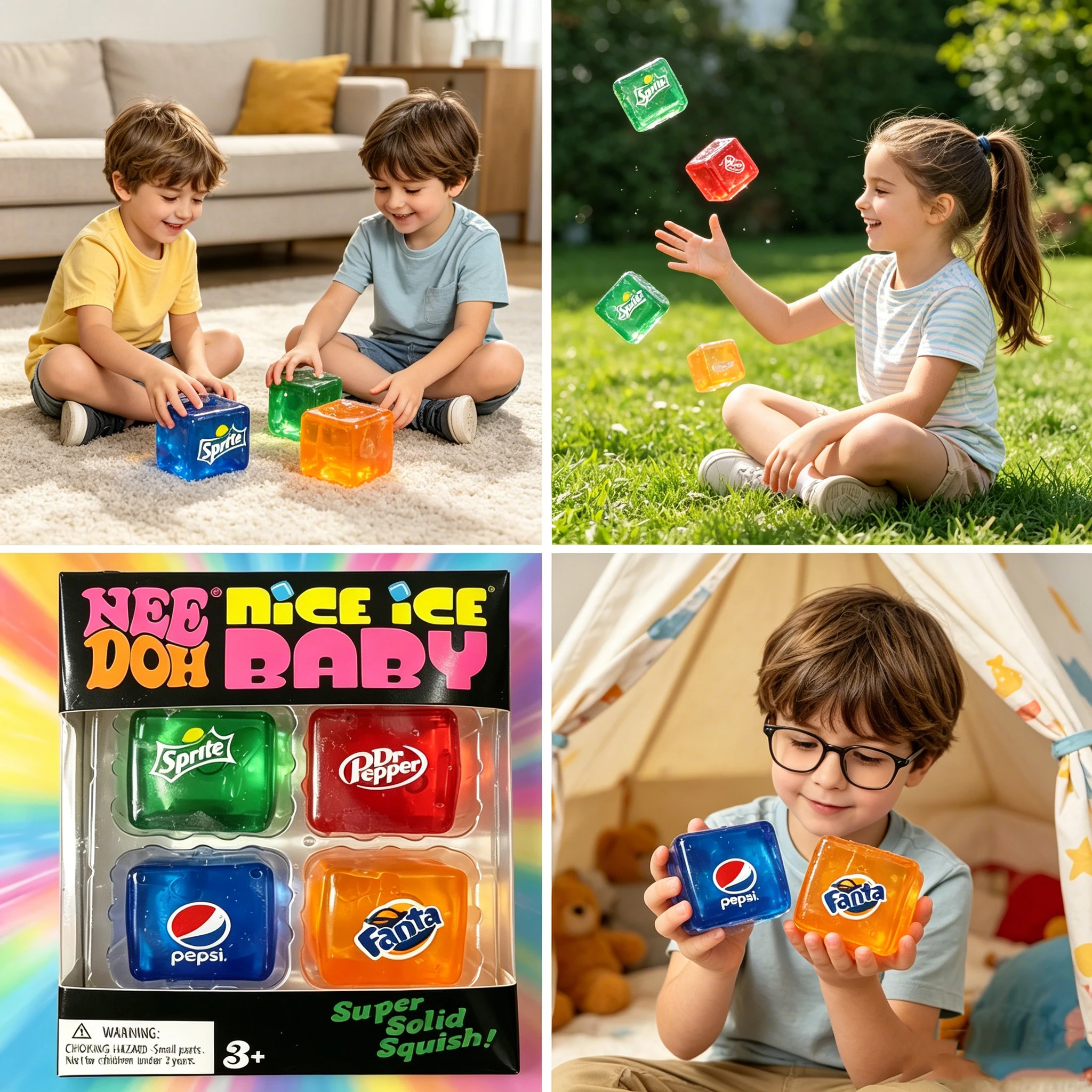 New Set /Squishy Needoh /Nice Cube Schylling /Sensory Stress Reliever Fidget Tool Toy Anxiety Focus Sensory Cube Adults Kid Gift
New Set /Squishy Needoh /Nice Cube Schylling /Sensory Stress Reliever Fidget Tool Toy Anxiety Focus Sensory Cube Adults Kid Gift