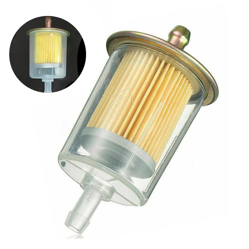 1Pcs 9mm Inline Fuel Filter Large Fuel Filter Plastic Clear Shell For6mm & 8mm Lines Garden Tools Scooters Motorcycles
1Pcs 9mm Inline Fuel Filter Large Fuel Filter Plastic Clear Shell For6mm & 8mm Lines Garden Tools Scooters Motorcycles