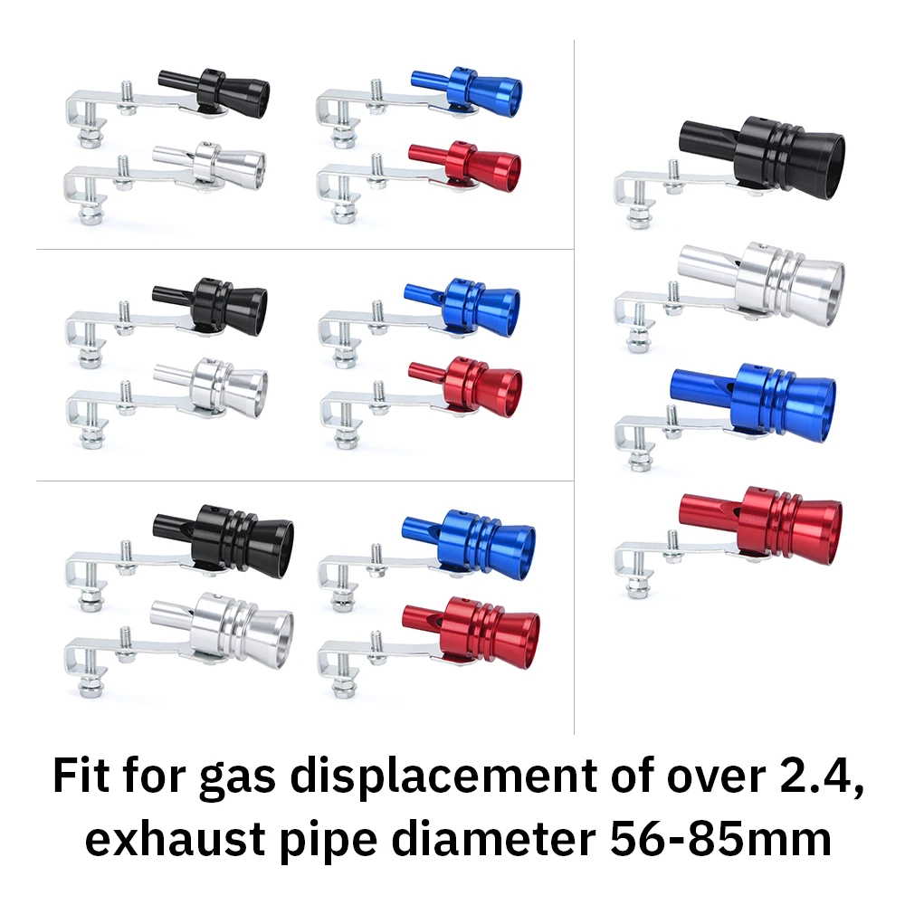 S/M/L/XL Vehicle Refit Device Exhaust Pipe Turbo Sound Whistle Car Turbmuffler Universal Sound Simulator Car Turbo Sound Whistle
S/M/L/XL Vehicle Refit Device Exhaust Pipe Turbo Sound Whistle Car Turbmuffler Universal Sound Simulator Car Turbo Sound Whistle