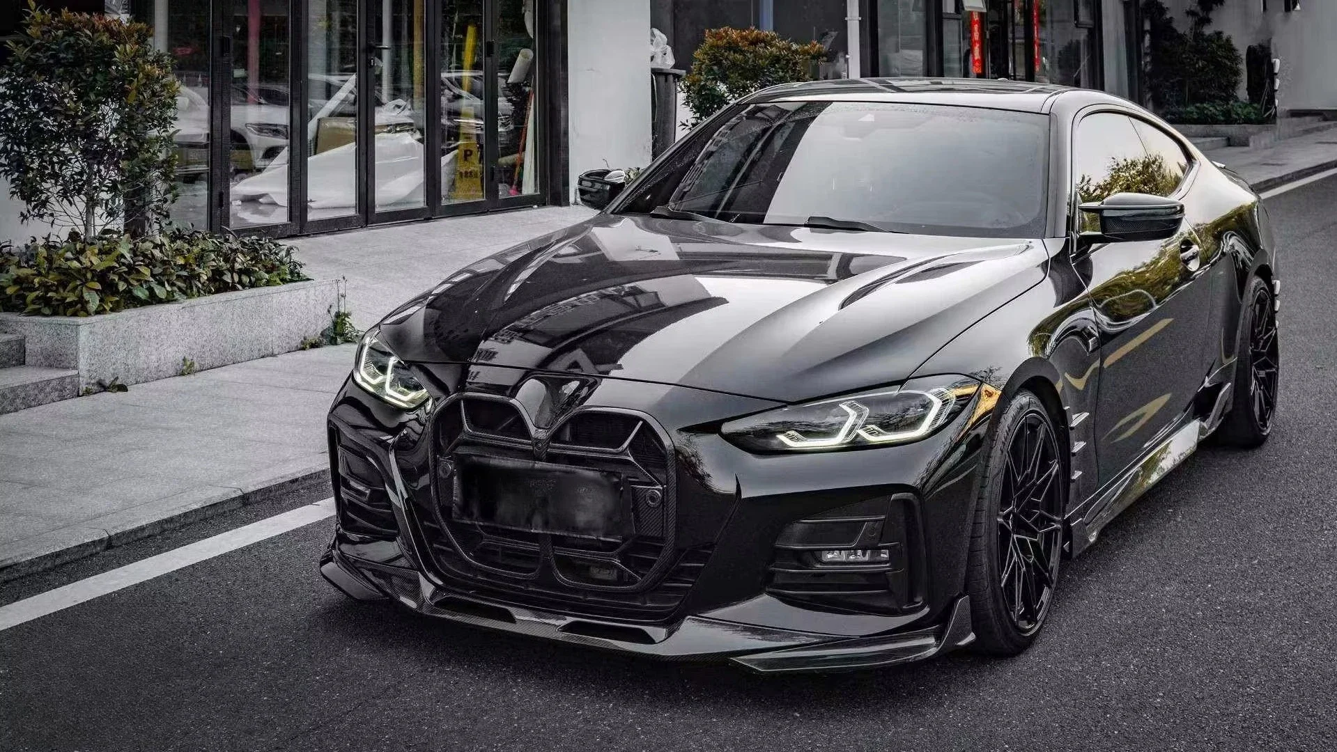 SQ Style Dry Carbon Fiber Body Kit for New 4 Series G22 G23 Front Lip Grille Rear Diffuser Side Skirts Bumper Upgrade Parts
SQ Style Dry Carbon Fiber Body Kit for New 4 Series G22 G23 Front Lip Grille Rear Diffuser Side Skirts Bumper Upgrade Parts