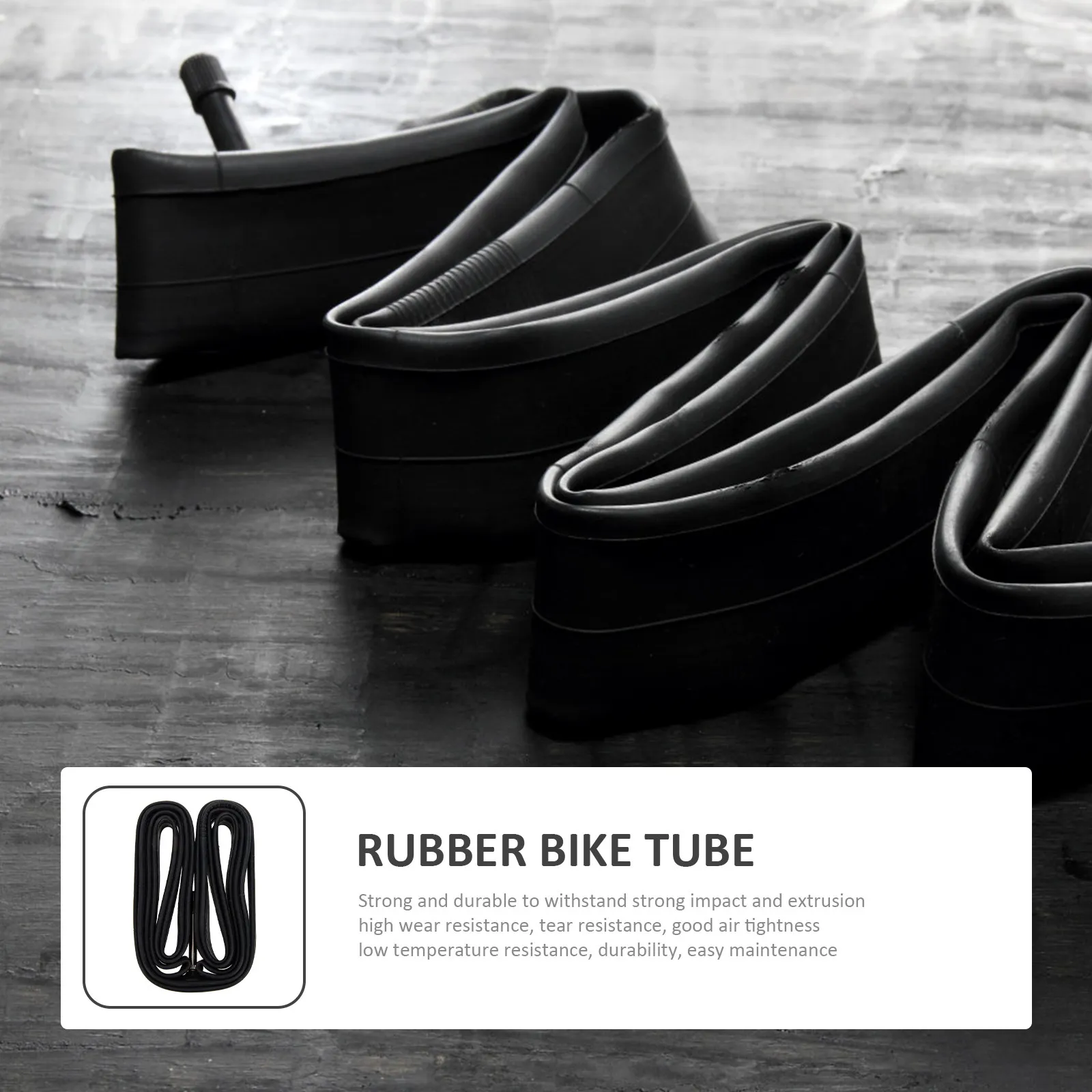 2Pcs Road Bike Inner Tube Reinforced Seaming High-Durability Rubber Anti-Puncture Tear-Resistant Easy-Install Cycling Tube
2Pcs Road Bike Inner Tube Reinforced Seaming High-Durability Rubber Anti-Puncture Tear-Resistant Easy-Install Cycling Tube
